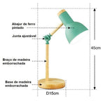 Luminária Retro dobrável LED - Decorações - decoração de interiores, luminaria, luminária artesanal, luminária com bateria, luminária de atmosfera, luminária de design, luminária de LED, luminária de madeira, luminária de mesa, luminária decorativa, luminária elegante, luminária moderna, luminária para decoração, luminária para quarto, luminária para sala, luminária portátil, luminária sustentável, luminárias artesanais, luminárias de madeira, luminárias sustentáveis, produtos decorativos, suacasa