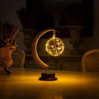 Lunar Lamp - Luminária LED Artesanal - Decorações - luminaria, suacasa - Casa Mefyto - Lunar Lamp - Luminária LED Artesanal