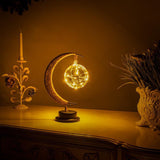 Lunar Lamp - Luminária LED Artesanal